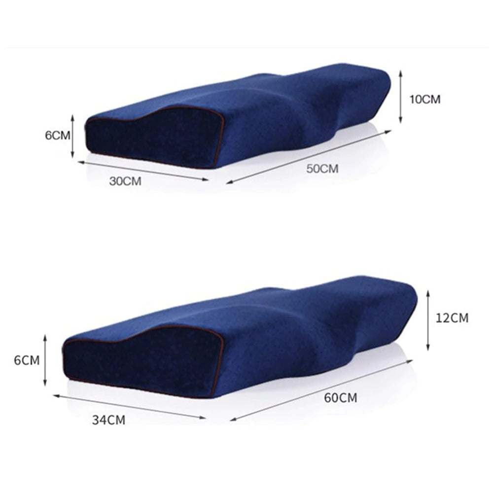 CONTOURED ORTHOPEDIC MEMORY FOAM PILLOW